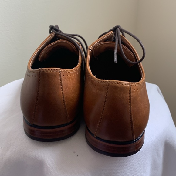 Kohls Apt. 9 Men’s Denver Oxford Dress Shoes (8.5) Cognac - Picture 4 of 8